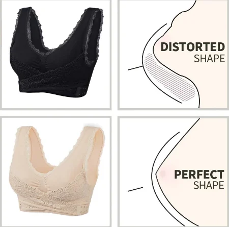 Comfy Bra™ - Brust-Boost mit seitlicher Schnallen-Spitze