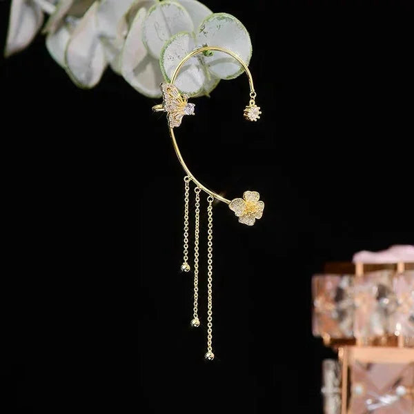 1 Set | GemstoneBeauties™ Schmetterling Zirkon Ohrringe