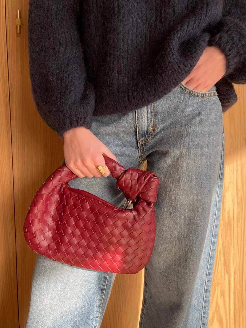 Lia – Geflochtene Mini-Tasche