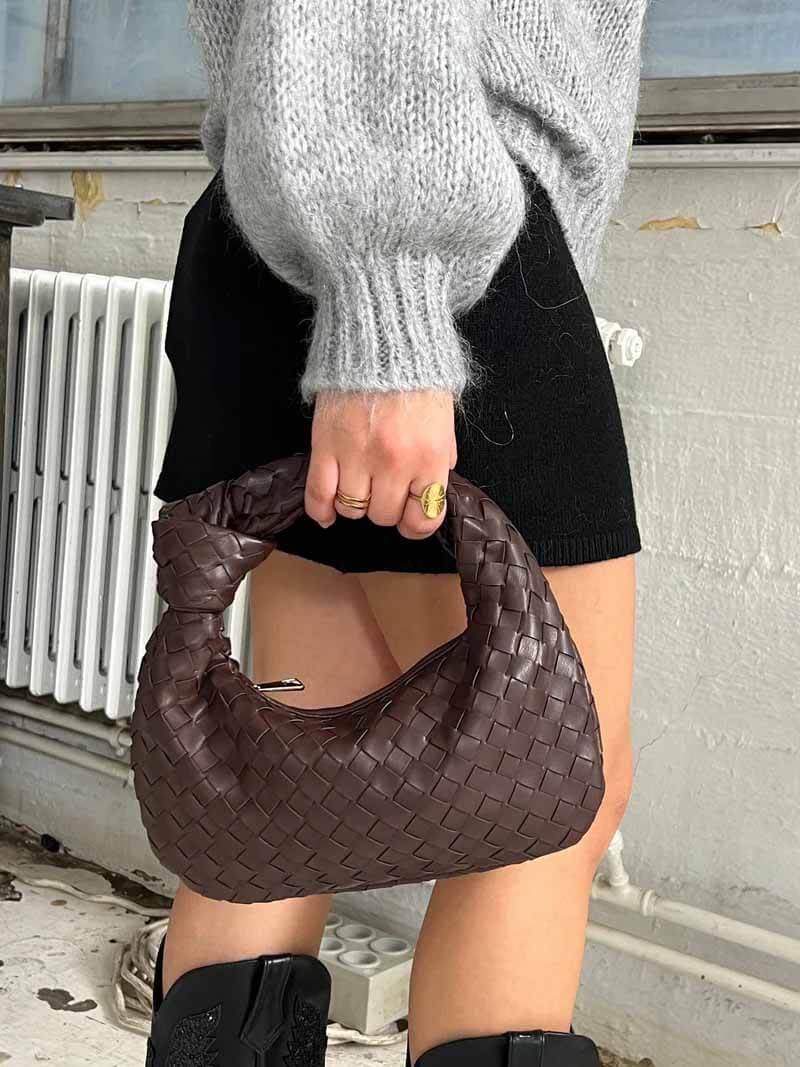 Lia – Geflochtene Mini-Tasche